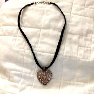 Pink Heart Necklace